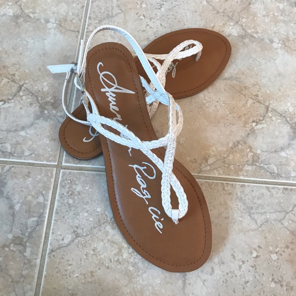 American Rag Shoes - White Sandals